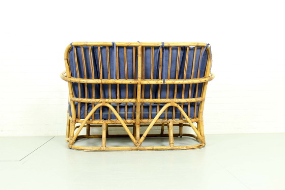 Image 1 of Midcentury Rattan Lounge Set