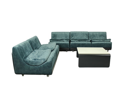 Image 1 of Six-part Lounge Sofa Set Orbis designed by Luigi Colani for COR, 1969.