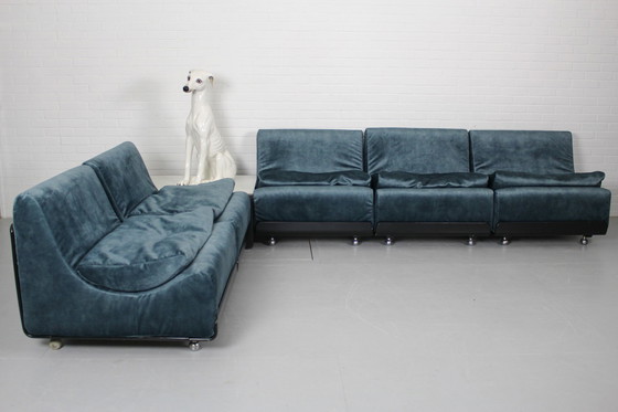 Image 1 of Six-part Lounge Sofa Set Orbis designed by Luigi Colani for COR, 1969.