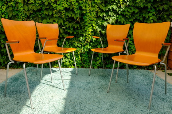 Image 1 of 4x Vintage butterfly chair