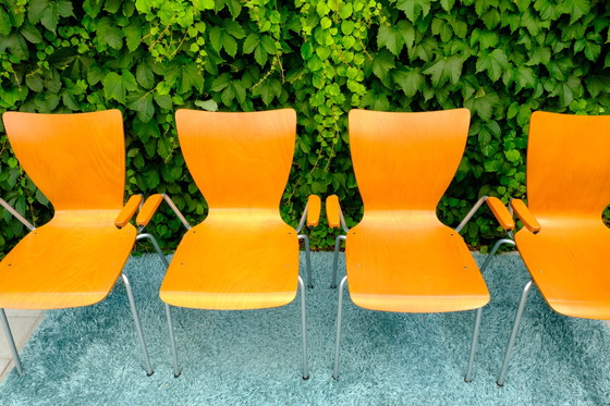 Image 1 of 4x Vintage butterfly chair