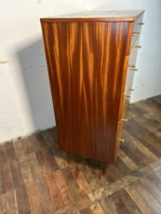 Image 1 of Mid Century Teak Chest of Drawers