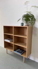 Bibliothèque vintage en chêne