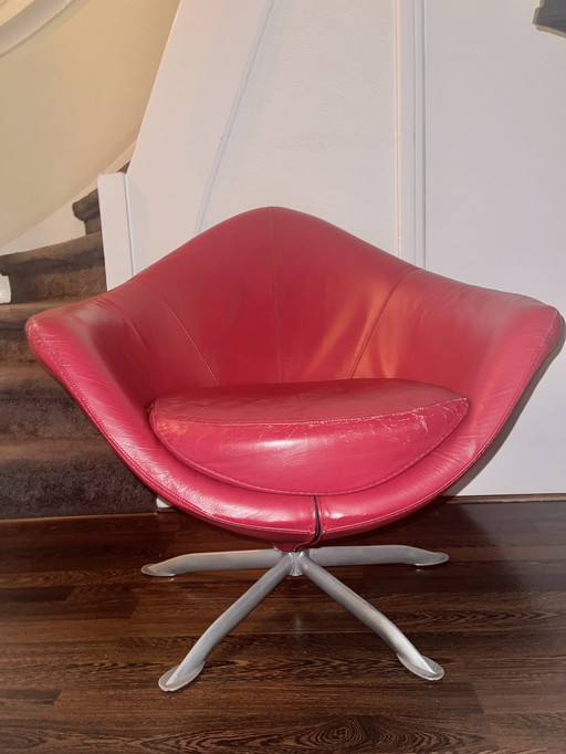 Fauteuil pivotant vintage