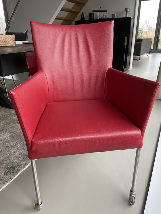 Image 1 of 8x Bert Plantagie dining room chairs ARC-E