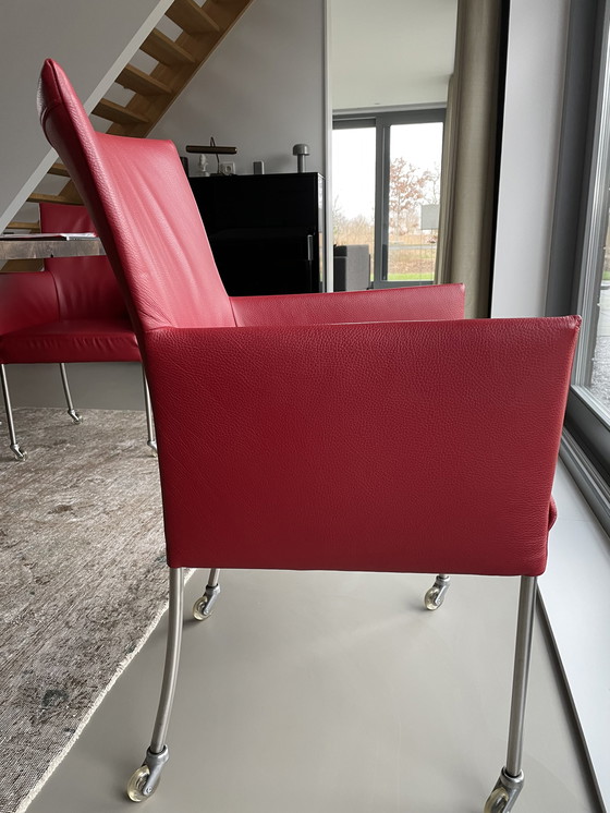 Image 1 of 8x Bert Plantagie dining room chairs ARC-E