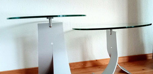 2x Rolf Benz side tables