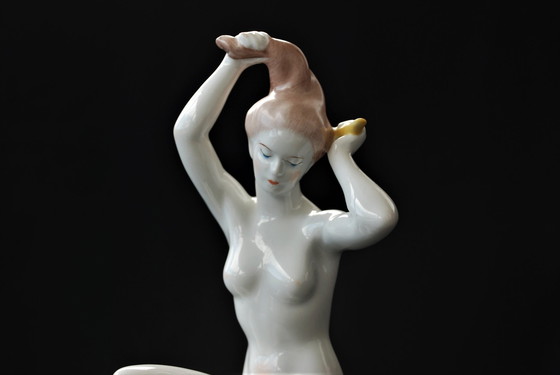 Image 1 of Jenő Hanzély ​Naked Woman sitting