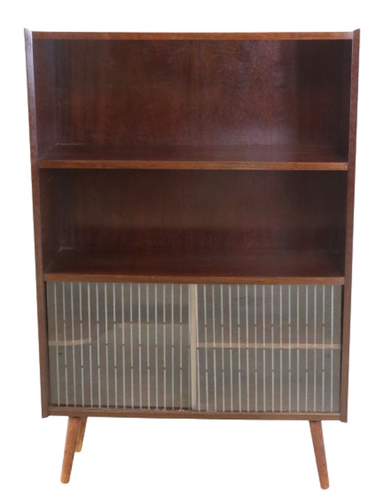 Image 1 of Vitrine danoise 'Ferle' vintage