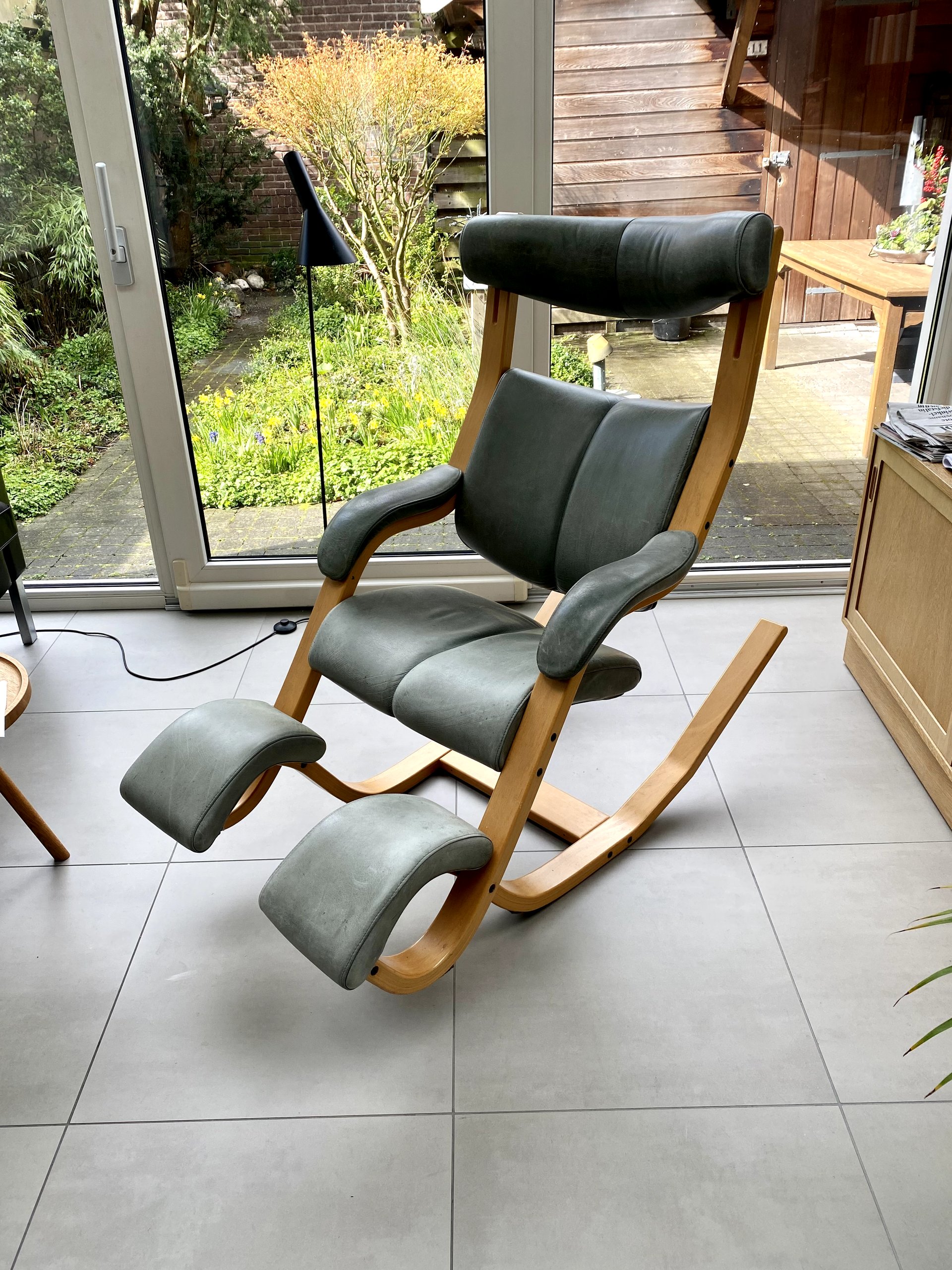 Stokke gravity chair hotsell for sale