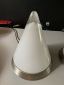 2x Peill and Putzler Kibo pyramid lamps