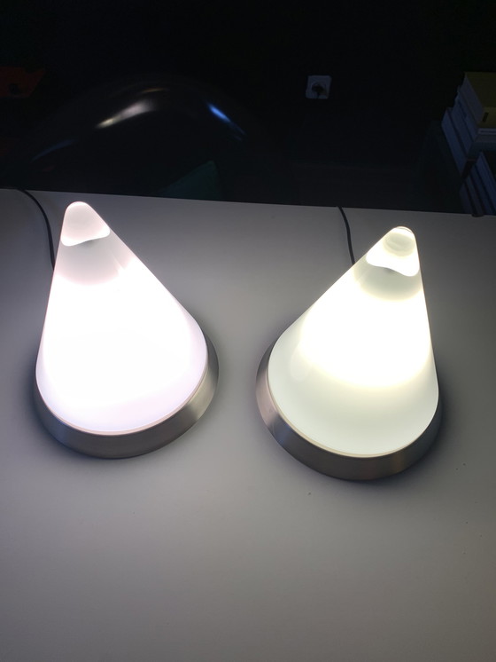 Image 1 of 2x Peill and Putzler Kibo pyramid lamps