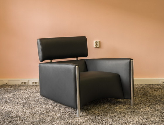 Image 1 of 2x Leolux Oblomov armchair