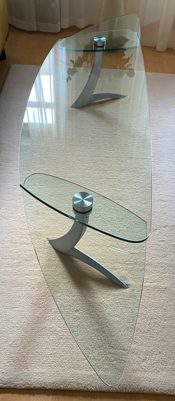 Image 1 of Rolf Benz glass table