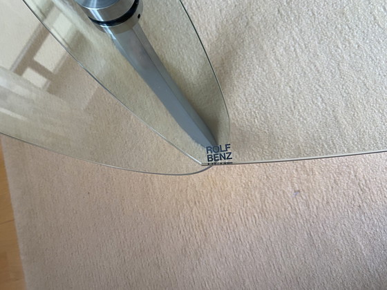 Image 1 of Rolf Benz glass table