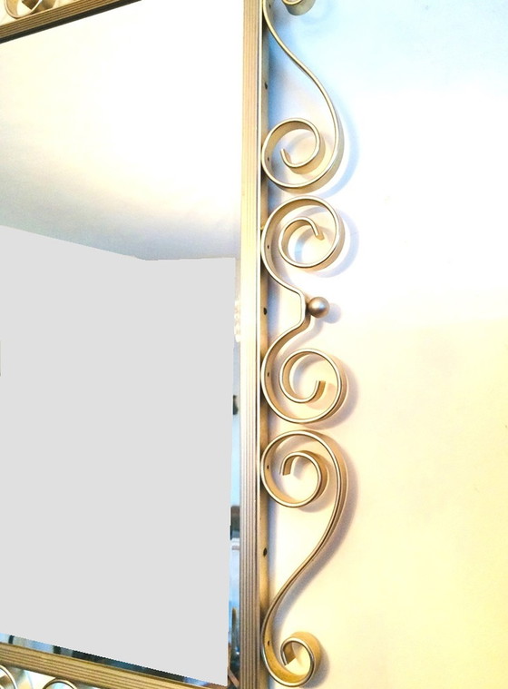 Image 1 of  Grand Miroir SPIEGEL 50s Neoclassical Style (88x68) * Hollywood Regency * Vintage Mirror