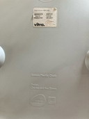 2x Vitra Eames plastic chair