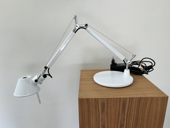 Image 1 of Artemide tolomeo micro lampe à poser LED blanc