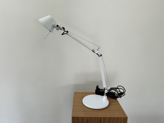 Image 1 of Artemide tolomeo micro lampe à poser LED blanc