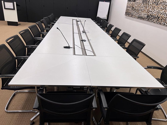 Image 1 of High End Modular Conference table