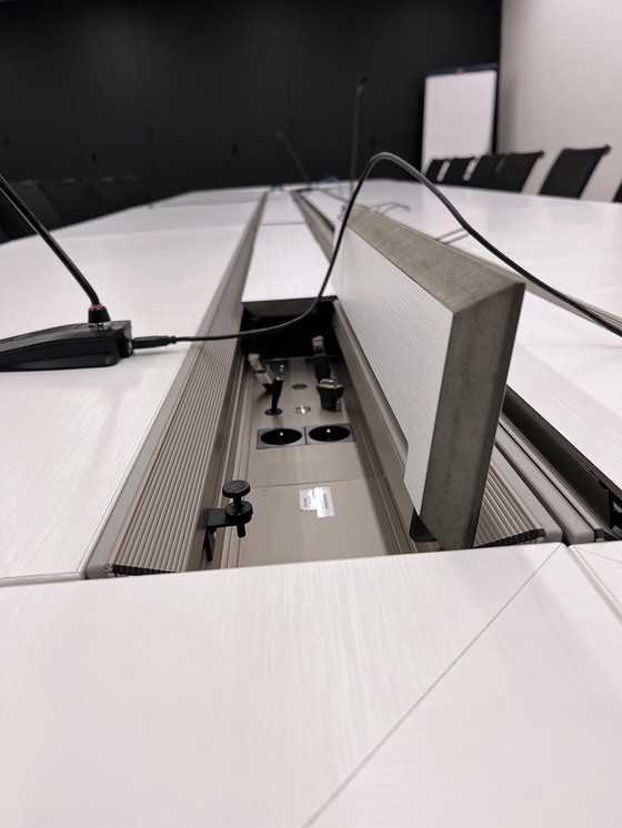 Image 1 of High End Modular Conference table