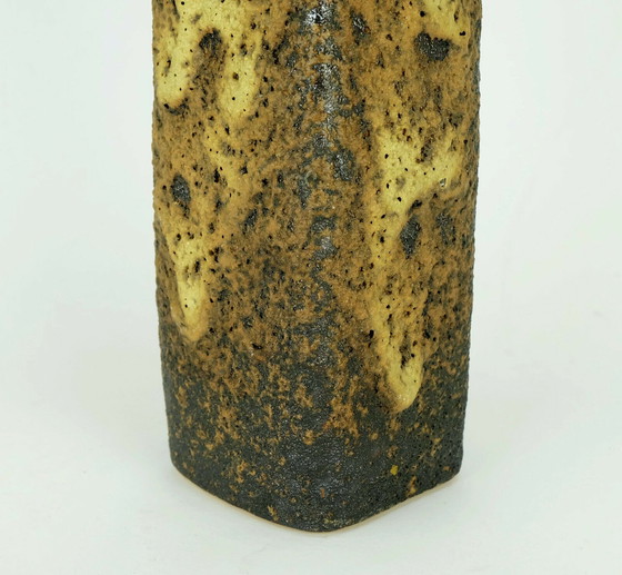 Image 1 of fat lava vase marius van woerden vest pottery netherlands 