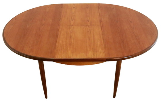 Image 1 of Tavolo da pranzo rotondo estensibile G-Plan, vintage 'Breadsell'