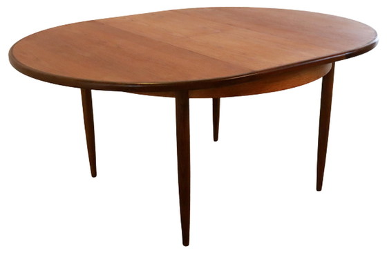Image 1 of Tavolo da pranzo rotondo estensibile G-Plan, vintage 'Breadsell'