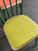 Set of 4 Vintage Spindle Back Dining Chairs