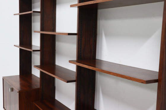 Image 1 of Rosewood Wall Unit by Alfred Hendrickx for Belform Belgium 1960s