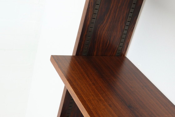 Image 1 of Rosewood Wall Unit by Alfred Hendrickx for Belform Belgium 1960s