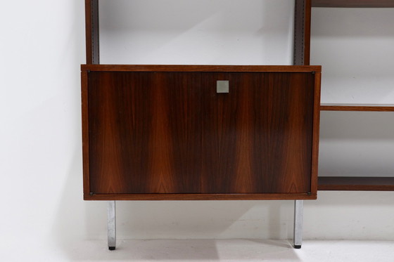 Image 1 of Rosewood Wall Unit by Alfred Hendrickx for Belform Belgium 1960s