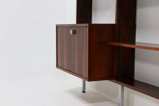 Image 1 of Rosewood Wall Unit by Alfred Hendrickx for Belform Belgium 1960s