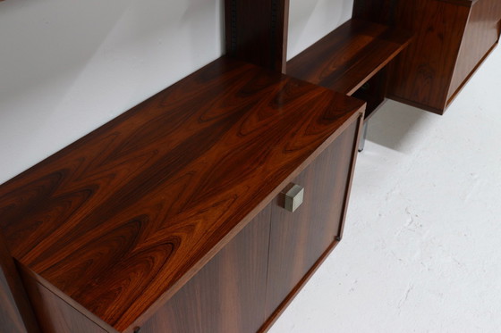 Image 1 of Rosewood Wall Unit by Alfred Hendrickx for Belform Belgium 1960s