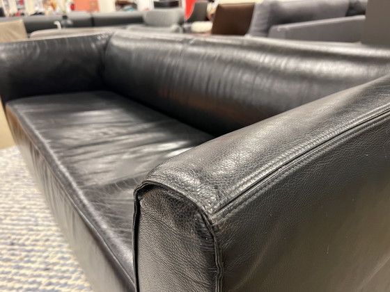 Image 1 of Gelderland 4800 2.5 seater sofa black leather