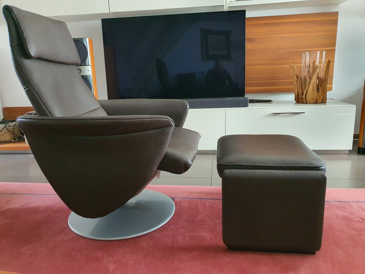Sillón reclinable De Sede con reposapiés