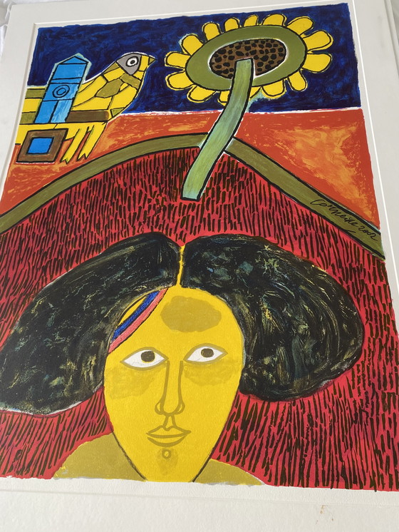 Image 1 of Corneille - Le tournesol 77/1000 screen print