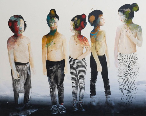 Alessandro Casetti - Didattica a distanza - les enfants pendant la Corona