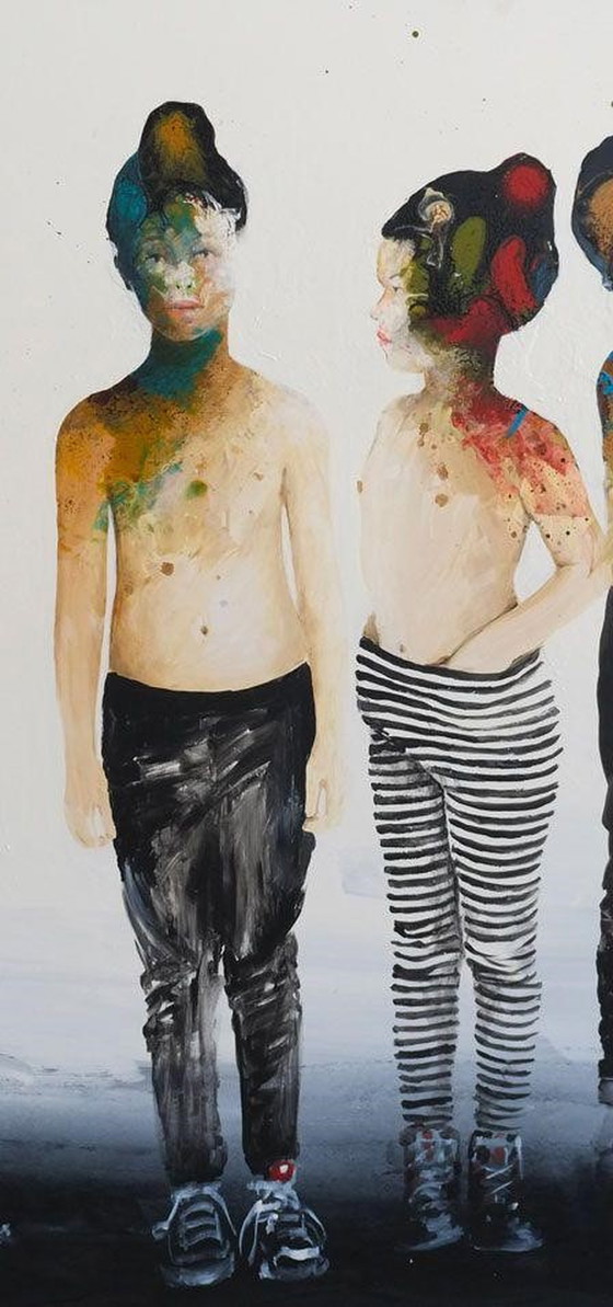 Image 1 of Alessandro Casetti - Didattica a distanza - les enfants pendant la Corona