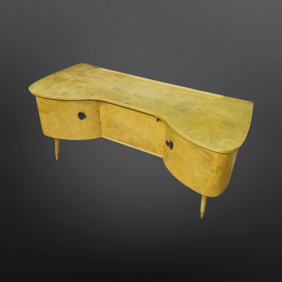 Image 1 of Bureau de toilette avec miroir, Mid Century, années 1950