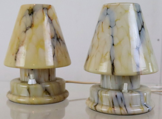 Image 1 of 2x vintage table lamp