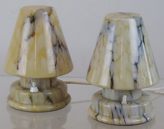 Image 1 of 2x vintage table lamp