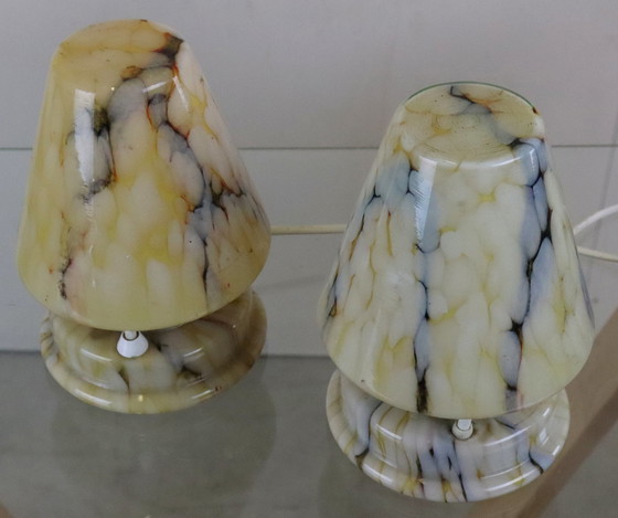 Image 1 of 2x vintage table lamp