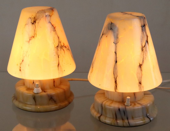 Image 1 of 2x vintage table lamp