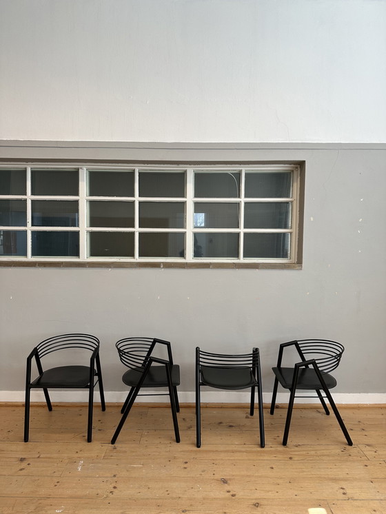 Image 1 of 4x Vintage design chair