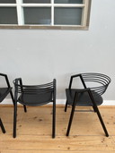 4x Chaise design vintage