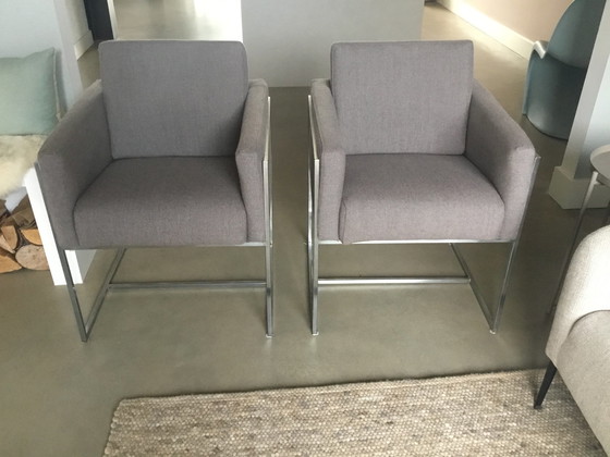 Image 1 of 4x Harvink armchairs