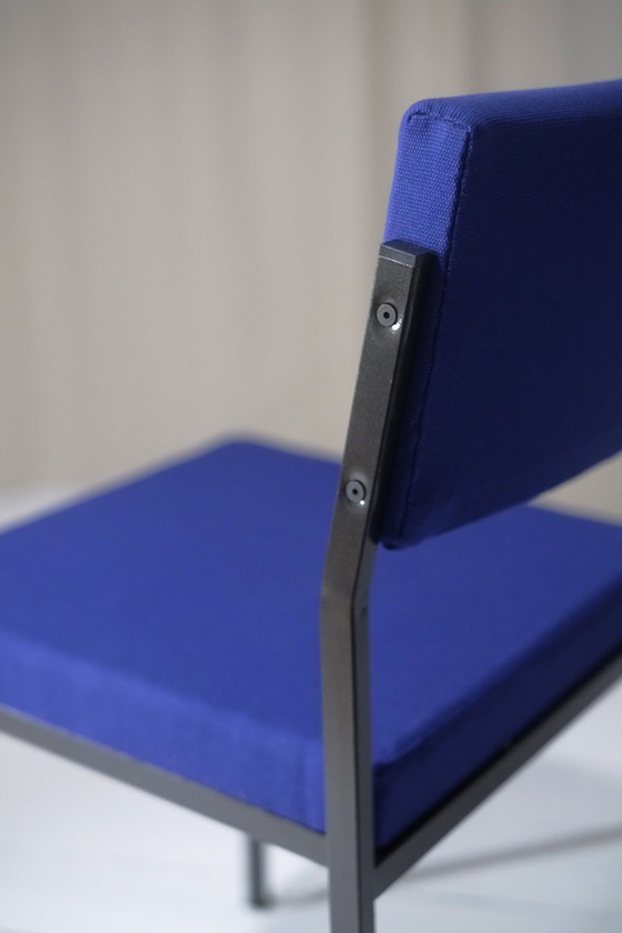 Image 1 of 4x Chaise vintage en métal