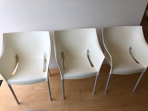 Kartell Dr NO by Philippe Starck chairs