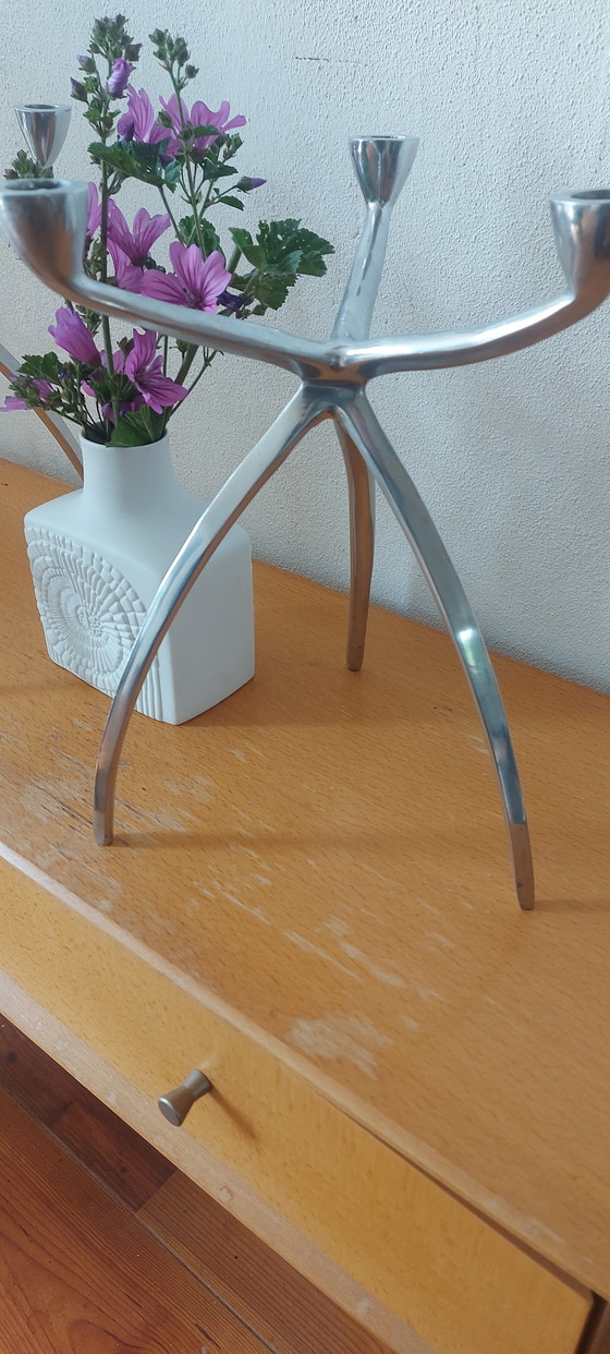 Image 1 of 2x Chandelier vintage de l'ère spatiale